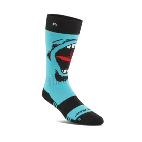 32 (ThirtyTwo) - Santa Cruz Socks - Blue NEW FOR 2024