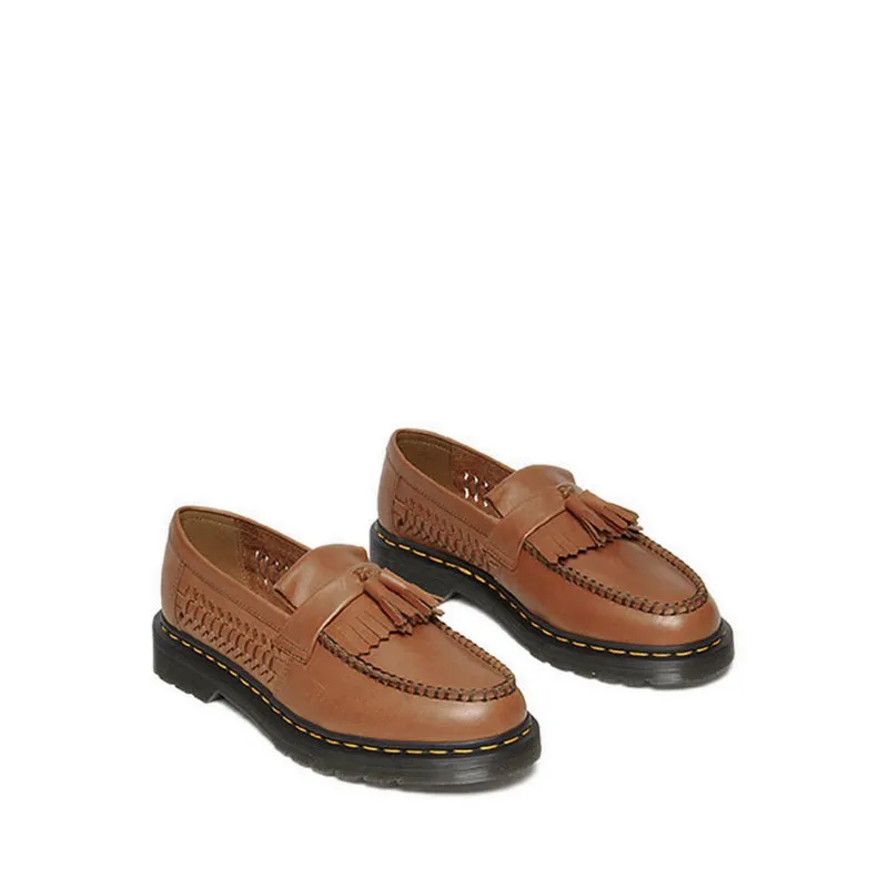 Adrian Woven Unisex Loafers- British Tan