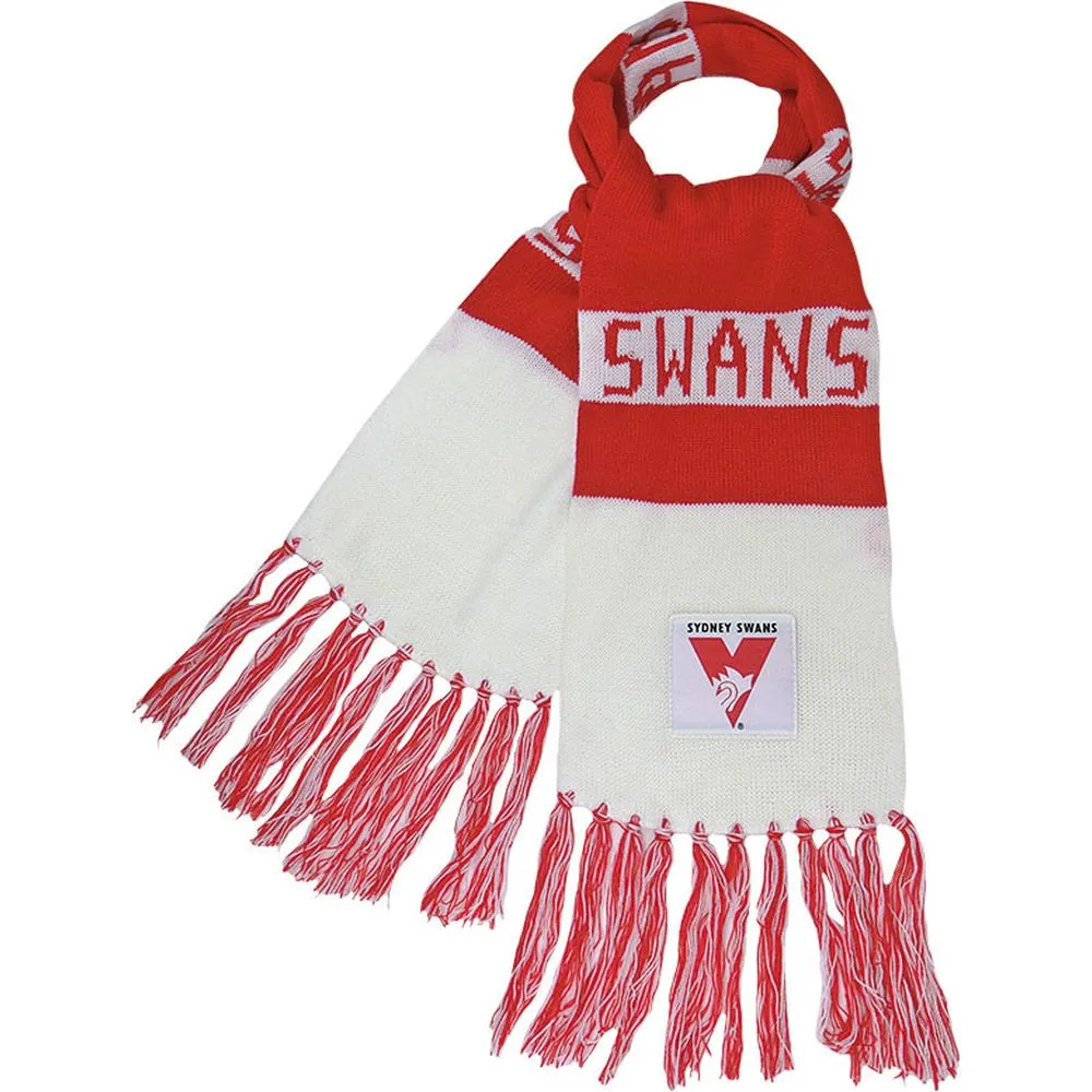 AFL Sydney Swans Bar Scarf