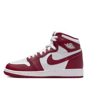 Air Jordan 1 Retro High OG 'Artisanal Red' (GS) - White/Team Red