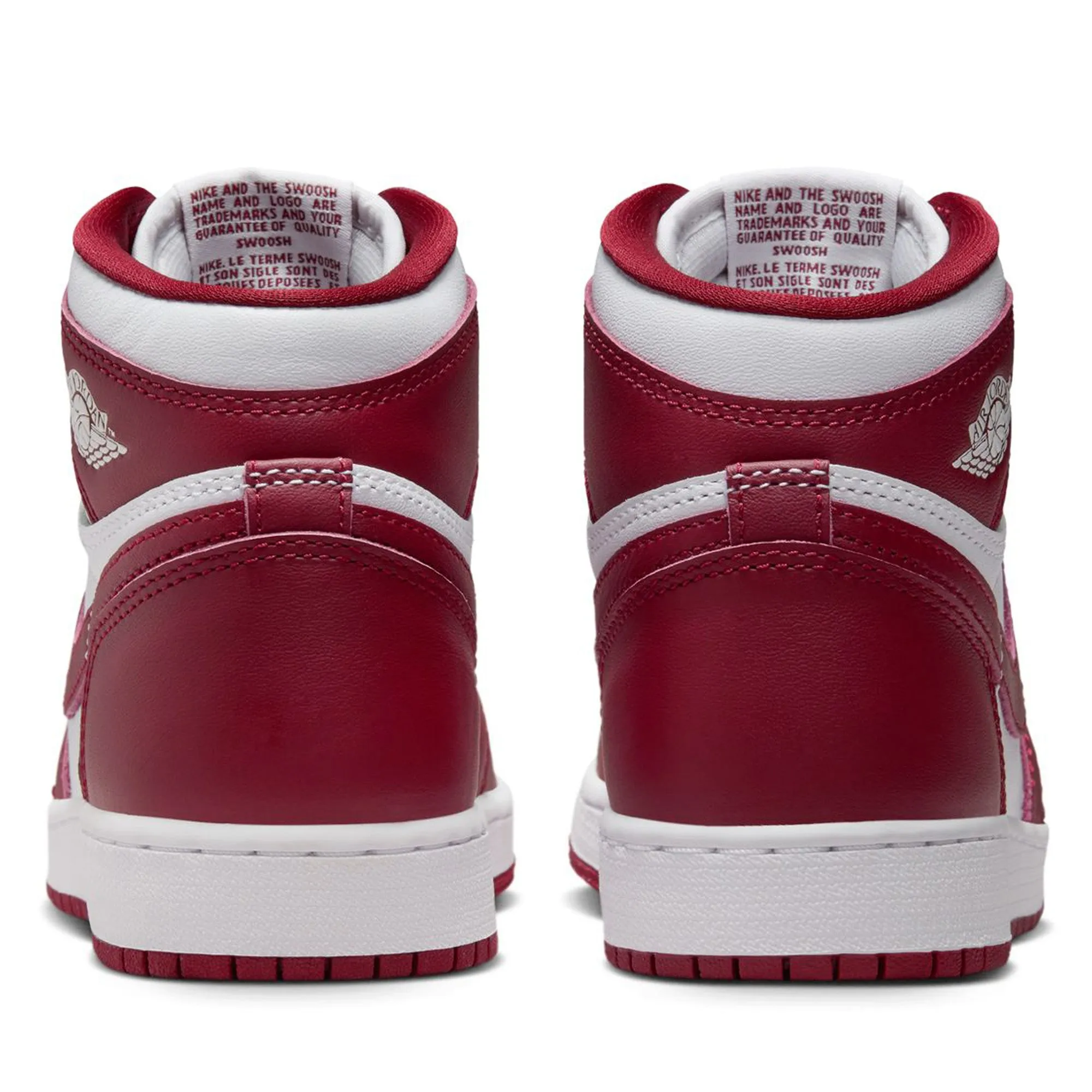 Air Jordan 1 Retro High OG 'Artisanal Red' (GS) - White/Team Red