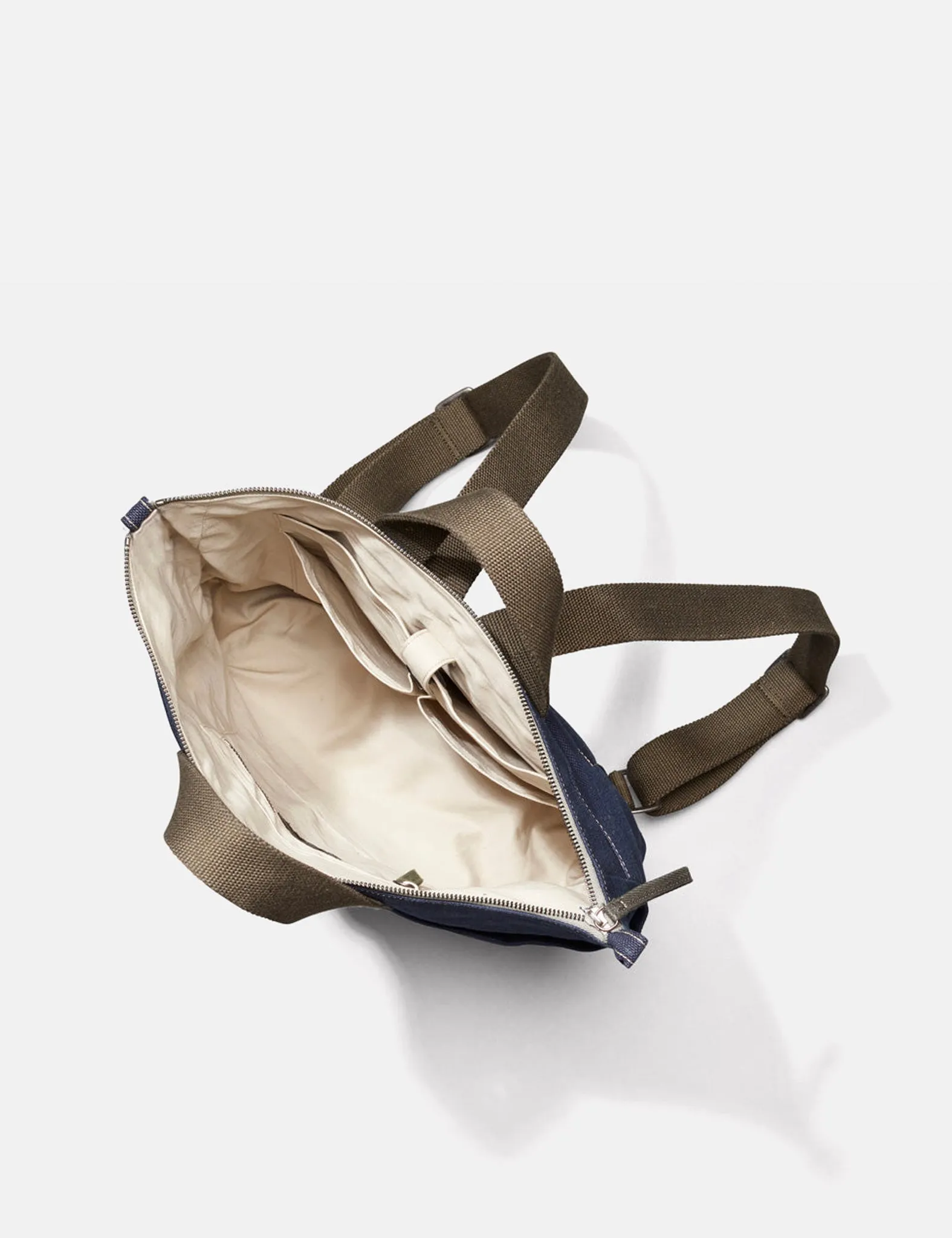 Ally Capellino Margent Farm Hemp Rucksack - Dark Navy Blue