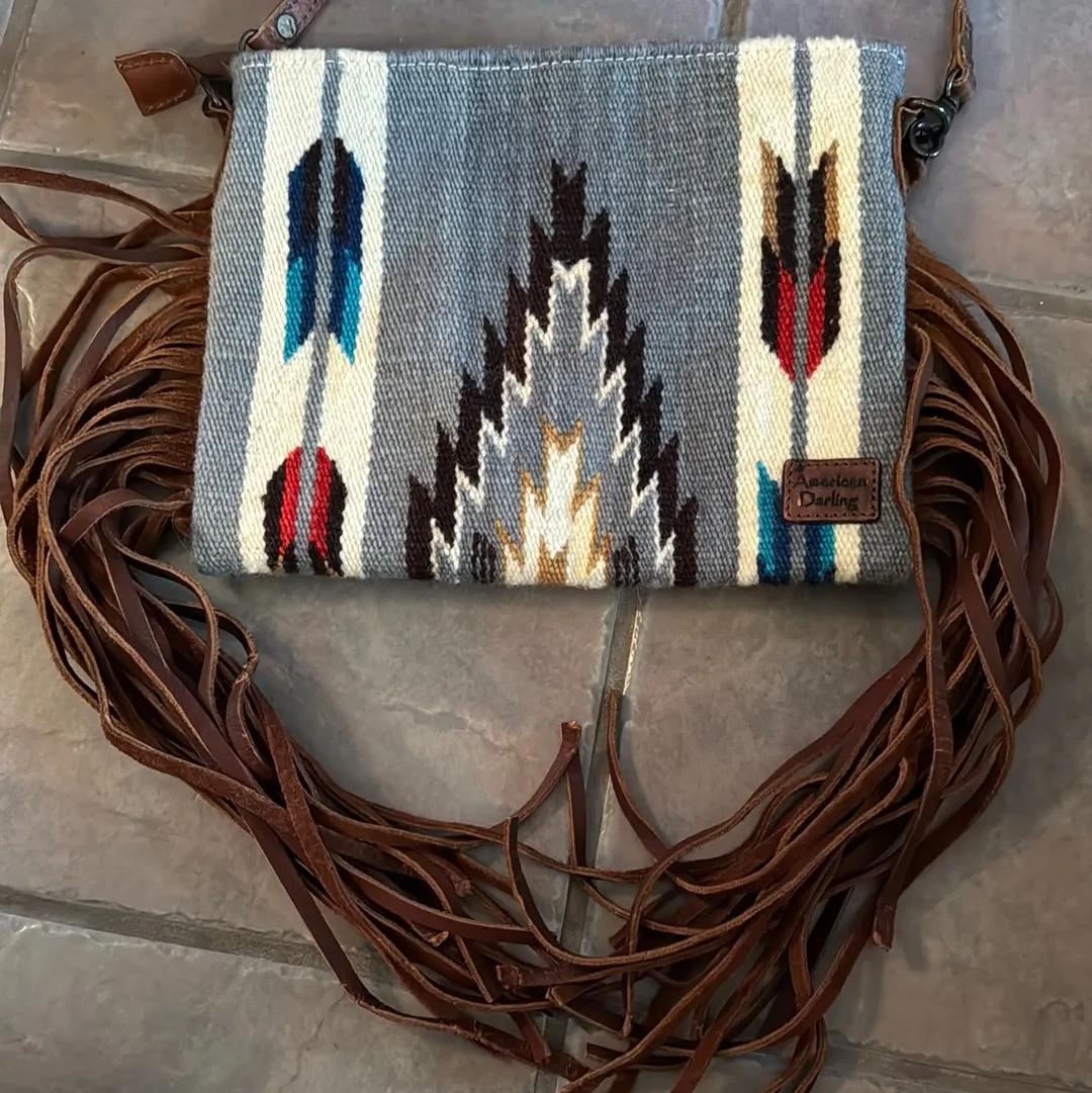 American Darling l Cross Body Saddle Blanket Handbag