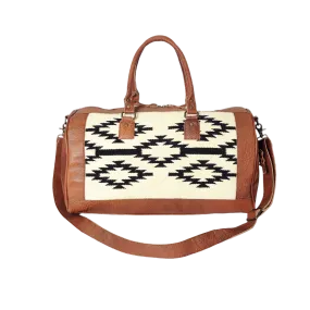 American Darling Saddle Blanket Genuine Leather Duffel Bag ADBGS174D