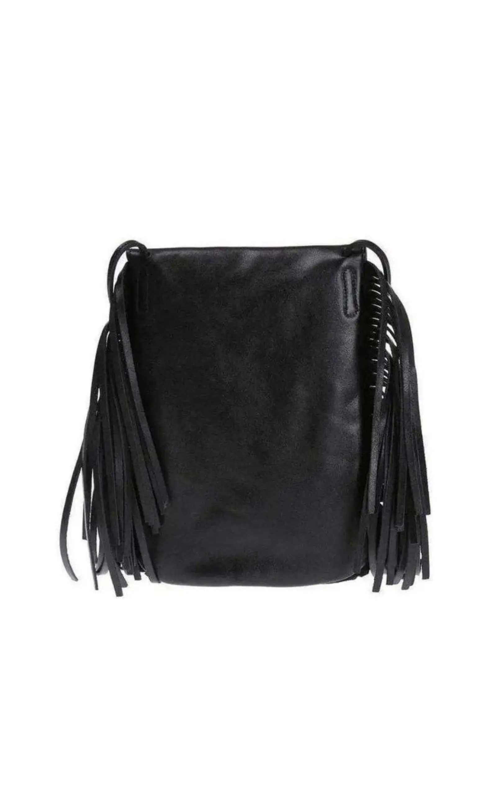 Anita Fringe Leather Crossbody Bag