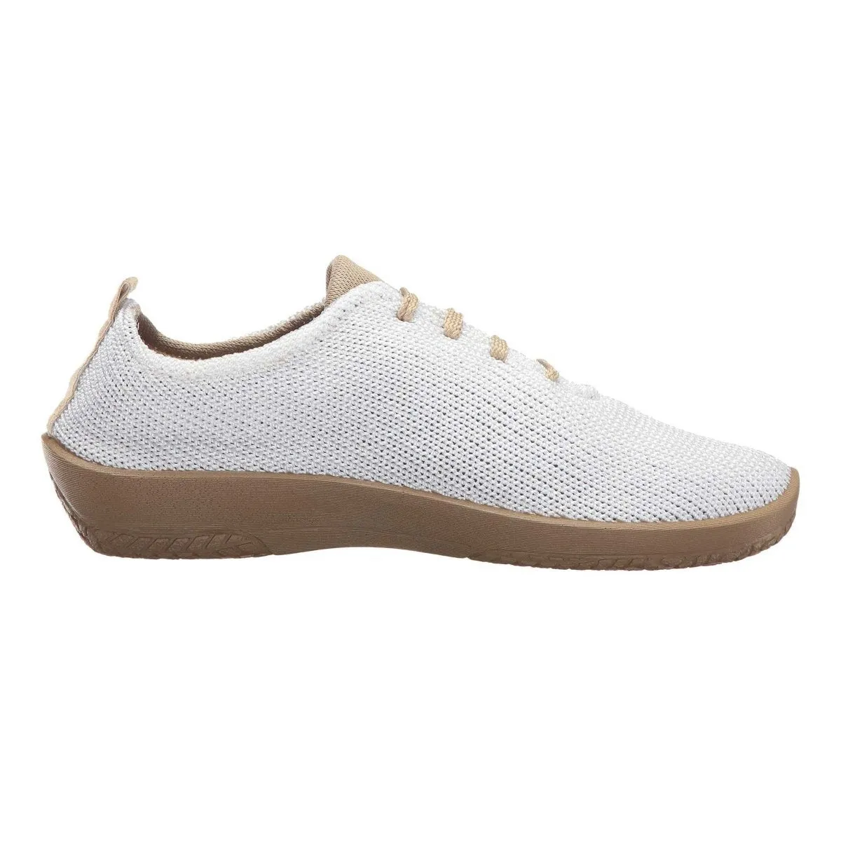 Arcopedico Women's LS Oxford White/Beige Fabric