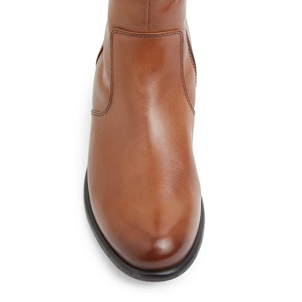 Bachelor Boot in Mid Brown Leather