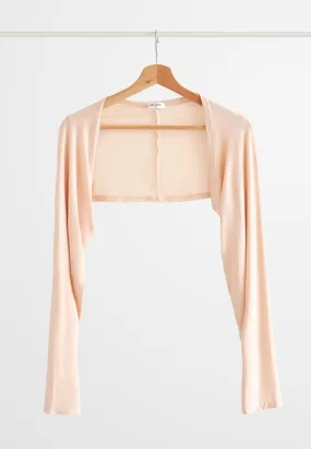 Bahira INVISIBLE Bolero Inner Long Sleeve  - Nude