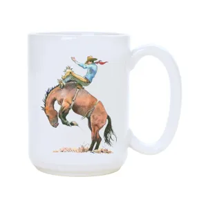 Bareback Riding Art Coffee Mug