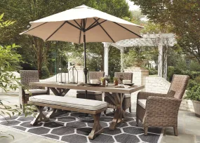 Beachcroft 6 Piece Outdoor Dining Set