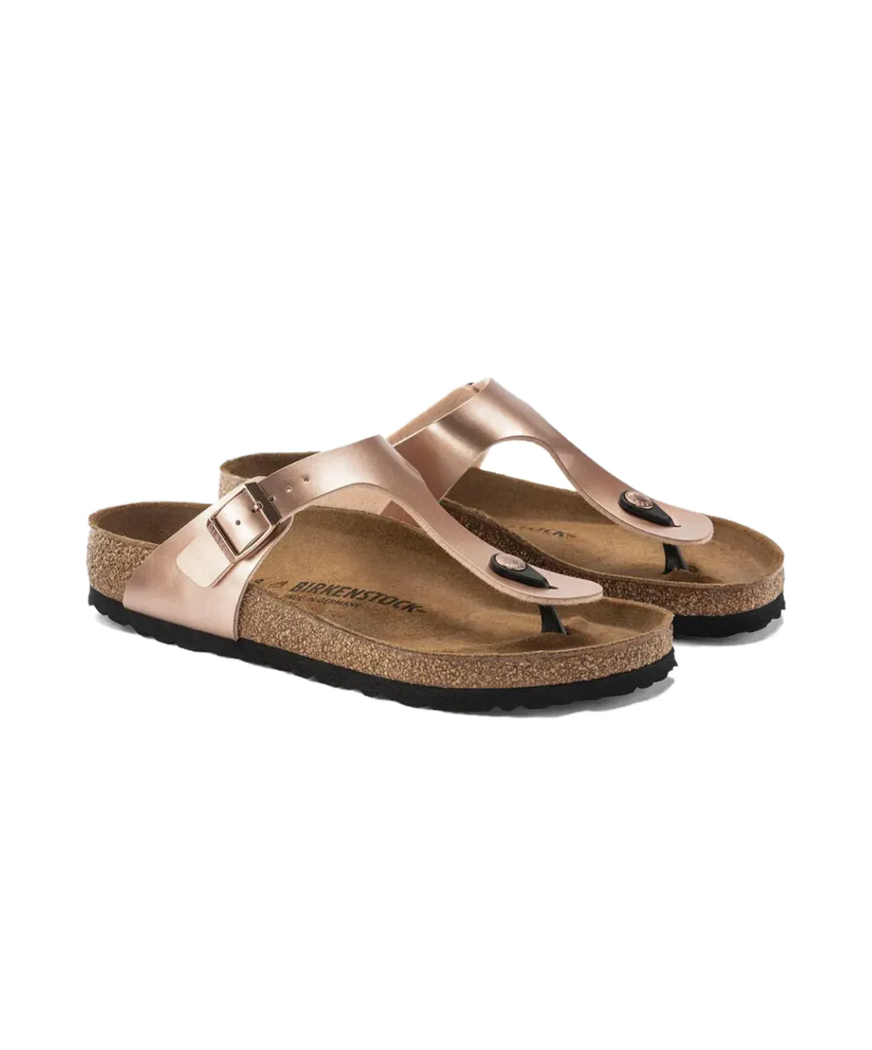 Birkenstock Gizeh Birko-Flor Metallic Copper Sandals