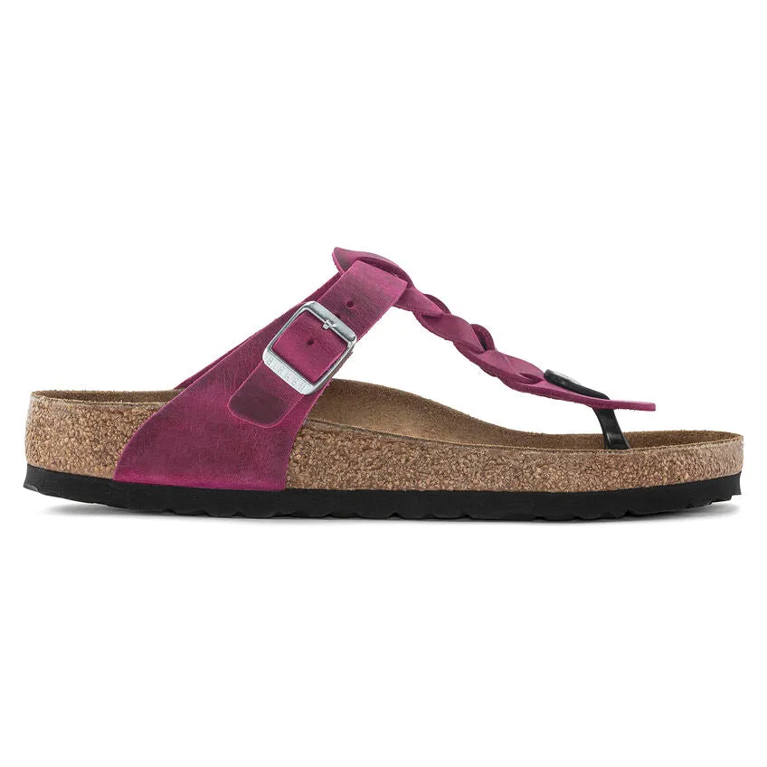 BIRKENSTOCK GIZEH BRAID FUCHSIA