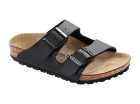 Birkenstock Kids Arizona Birko-Flor Nubuck Black - Regular