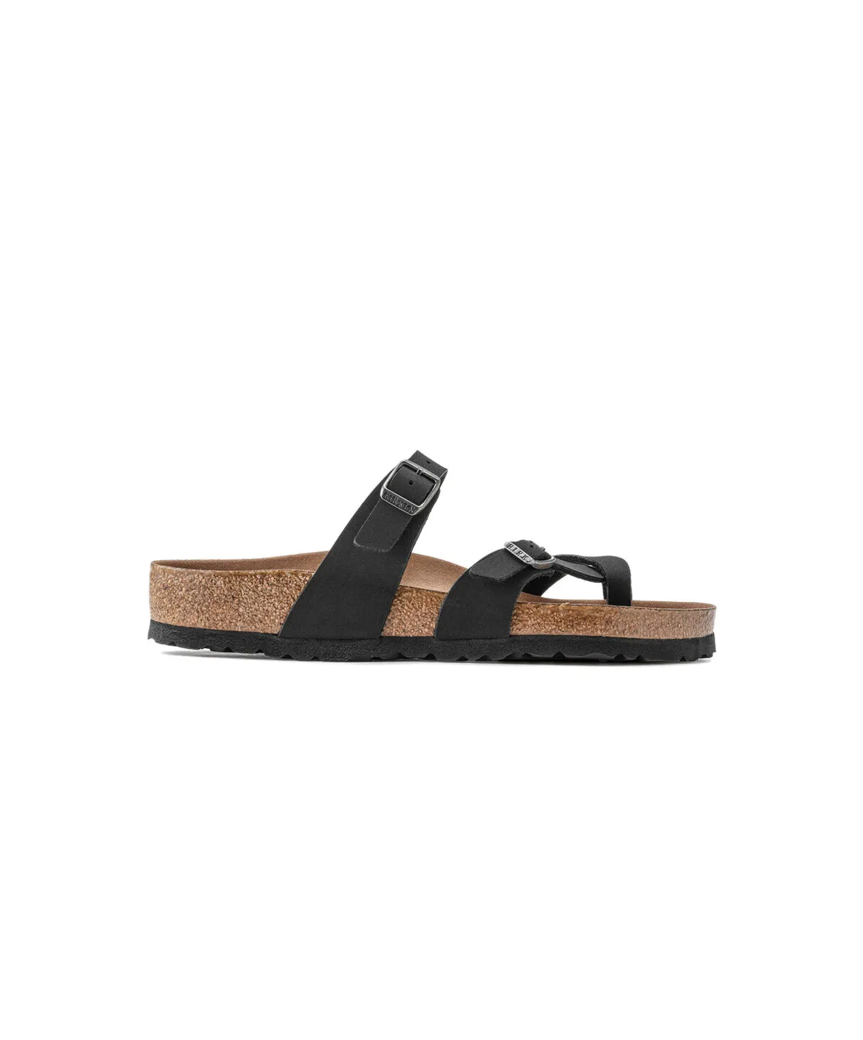 Birkenstock Mayari Birkibuc Earthy Black Vegan Sandals