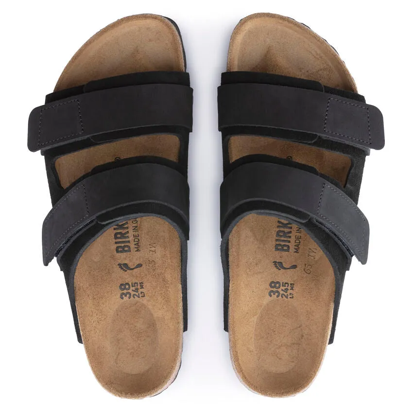 Birkenstock - Uji Suede Black