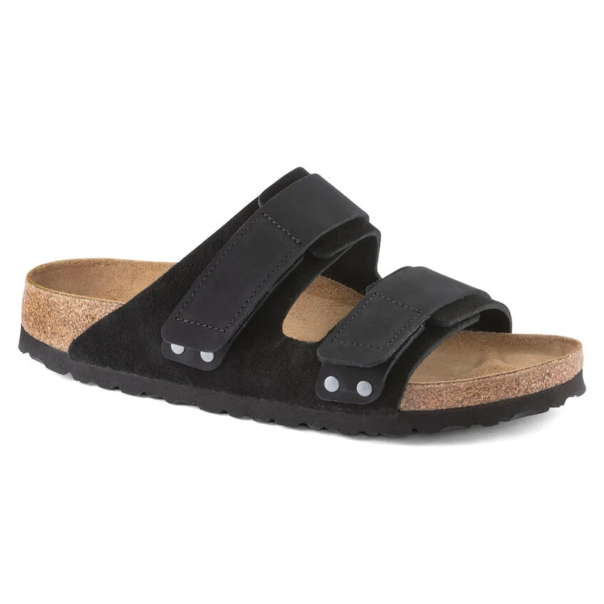 Birkenstock - Uji Suede Black