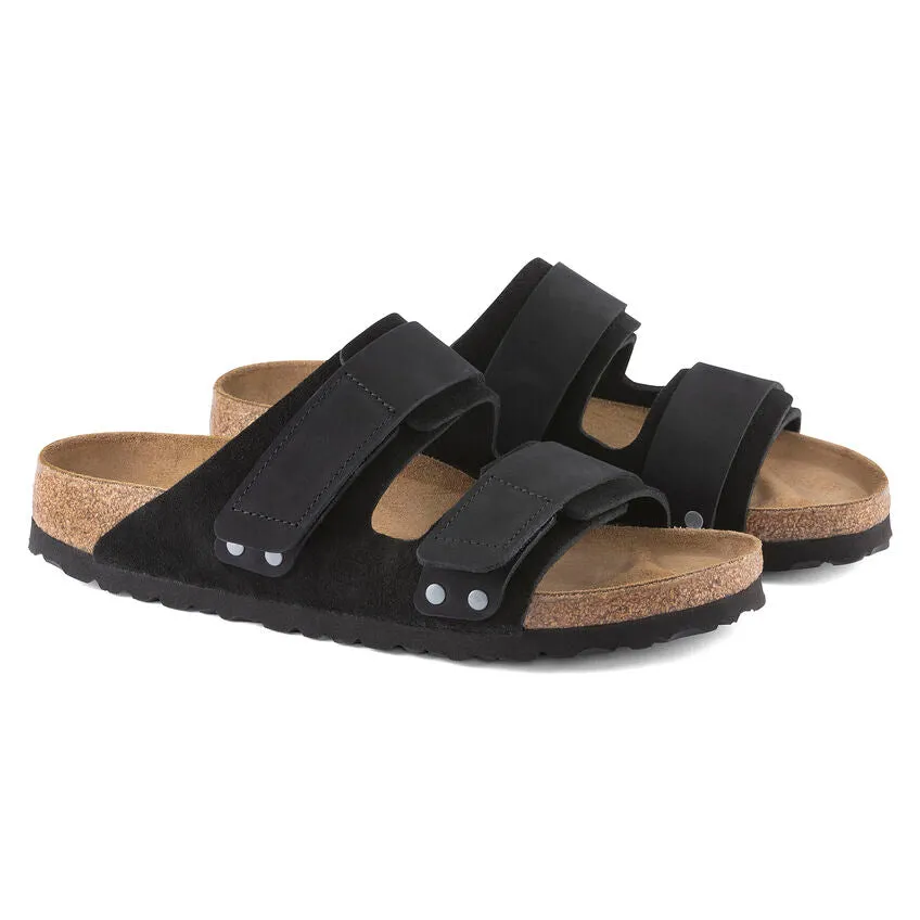 Birkenstock - Uji Suede Black