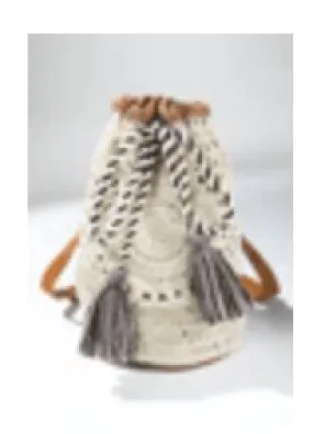 Boho Handbag/Backpack with Tassels