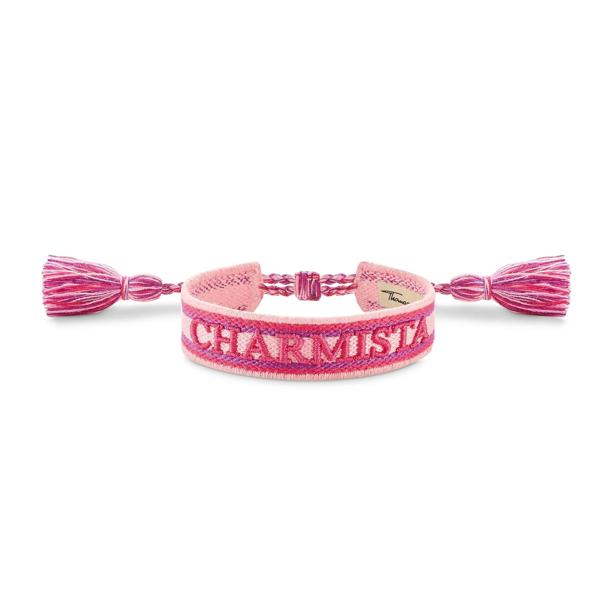 Bracelet CHARMISTA in soft pink, pink & purple