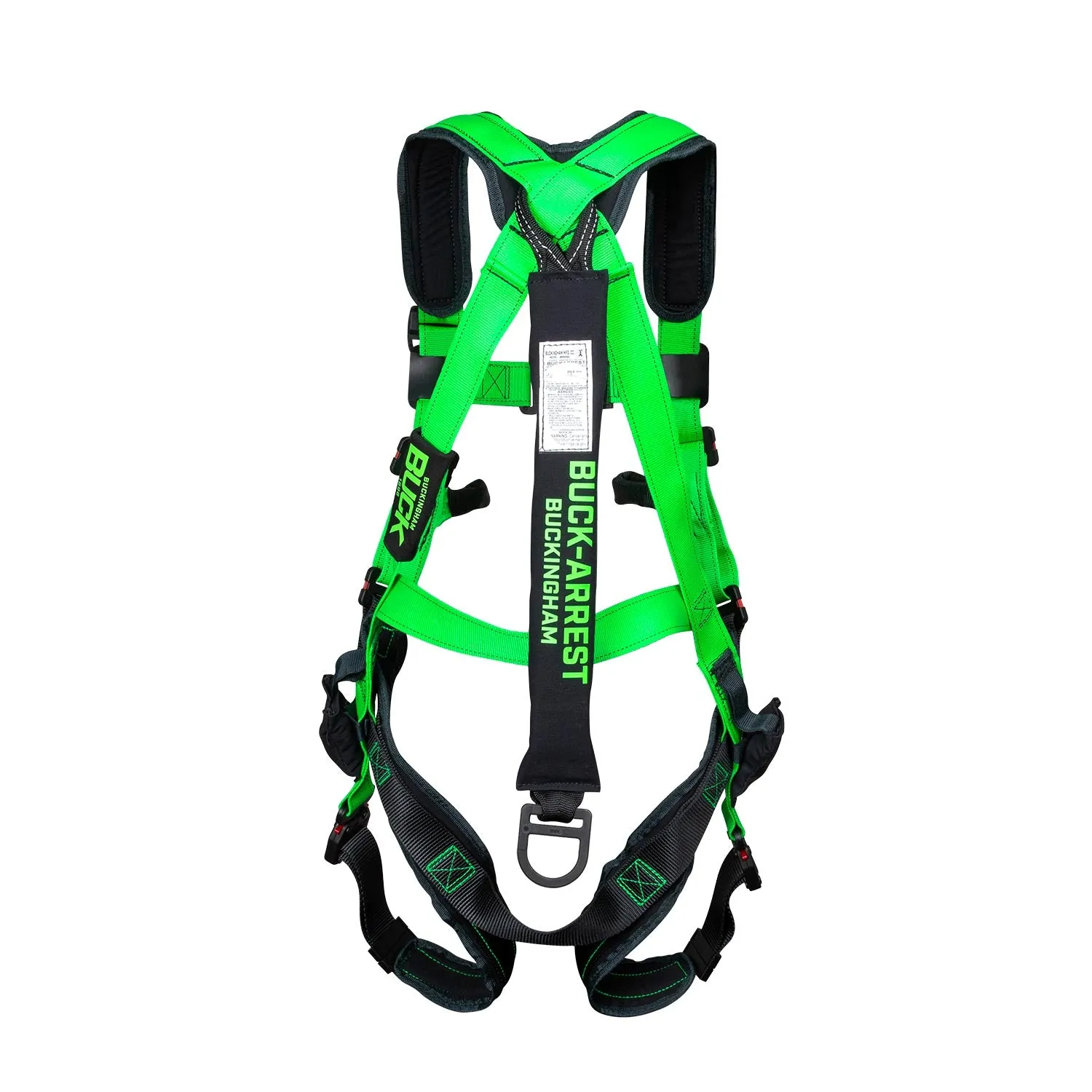 Buckohm™ Dielectric H-Style Harness with BuckArrest™ Energy Absorbing Pack and BuckStep™ 2.0 - 68L9EQ42