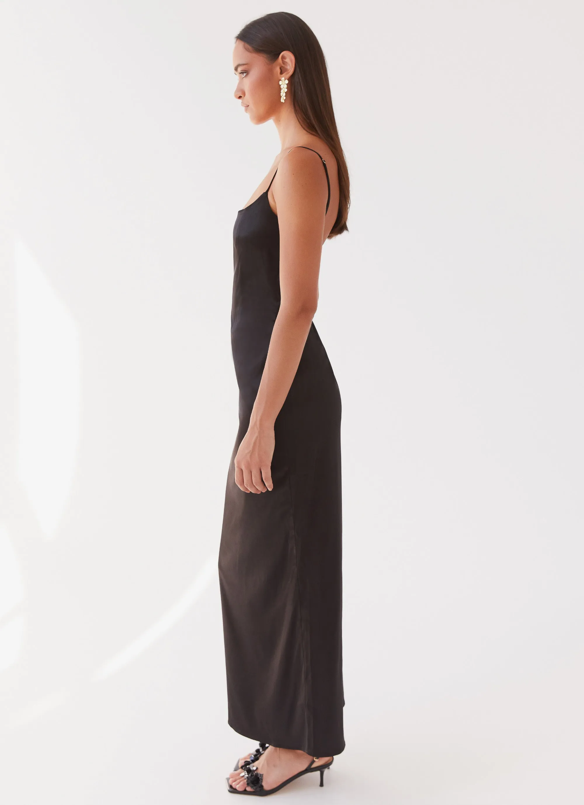 Close To You Maxi Dress - Black