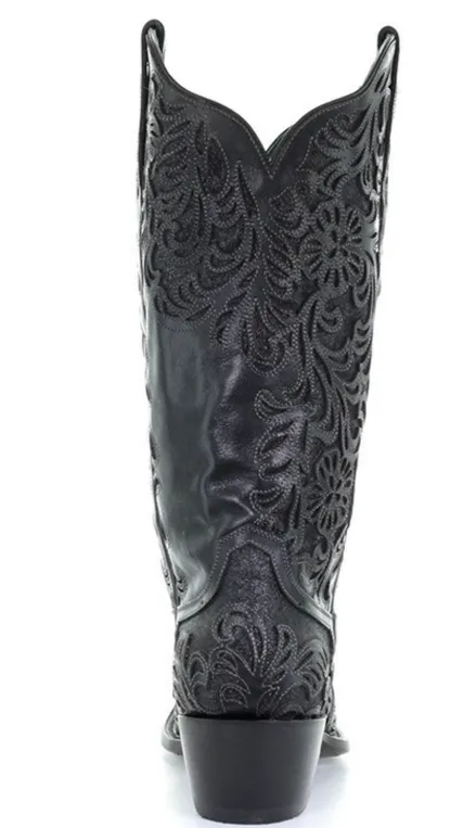 Corral Women's Black Full Inlay Boots