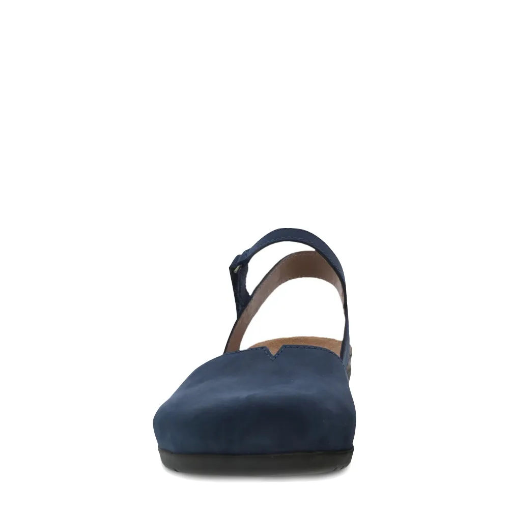 Dansko Women's Rowan Closed Toe Sandal in Navy