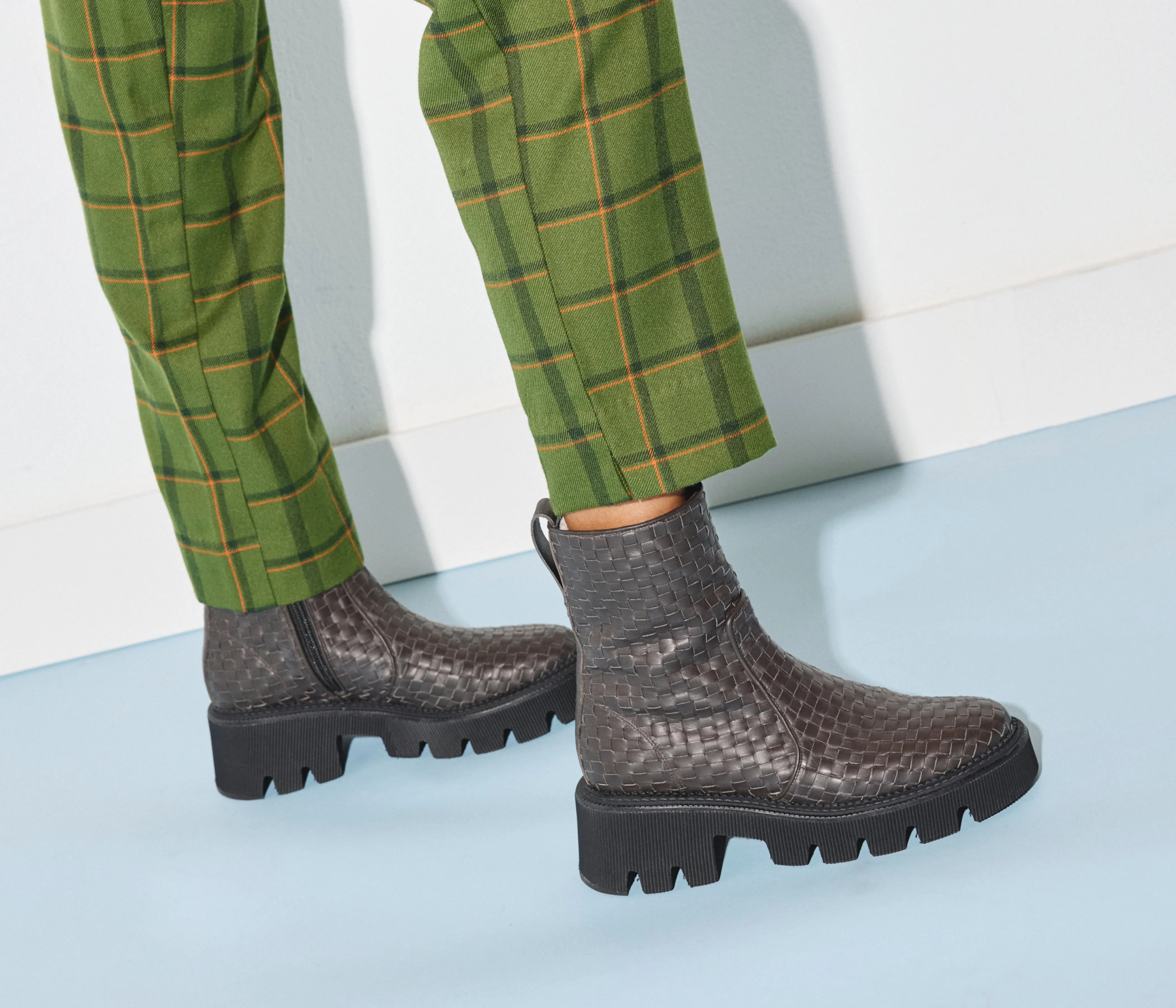 DARLA WOVEN CHELSEA BOOT