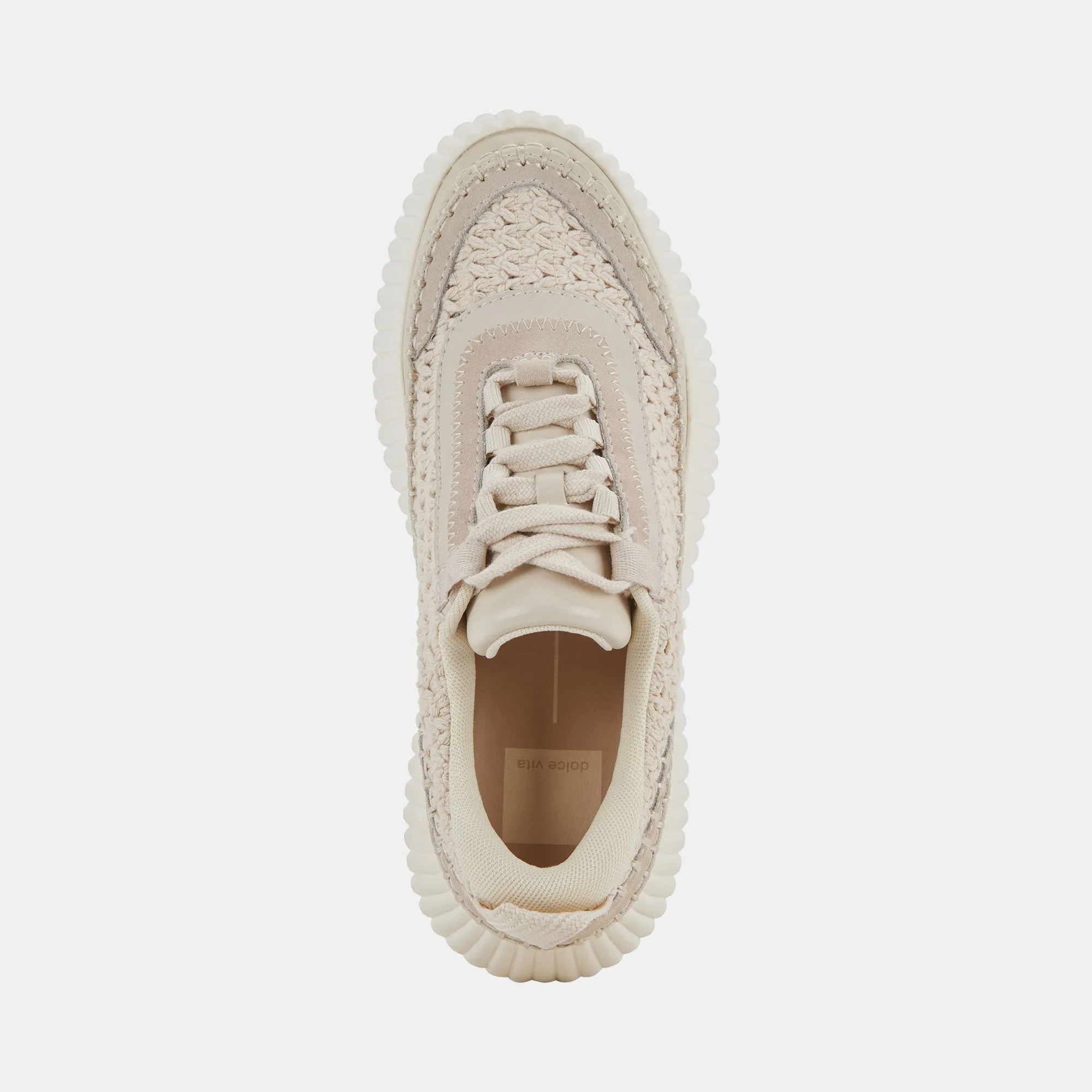 DOLEN SNEAKERS SANDSTONE KNIT - re:vita