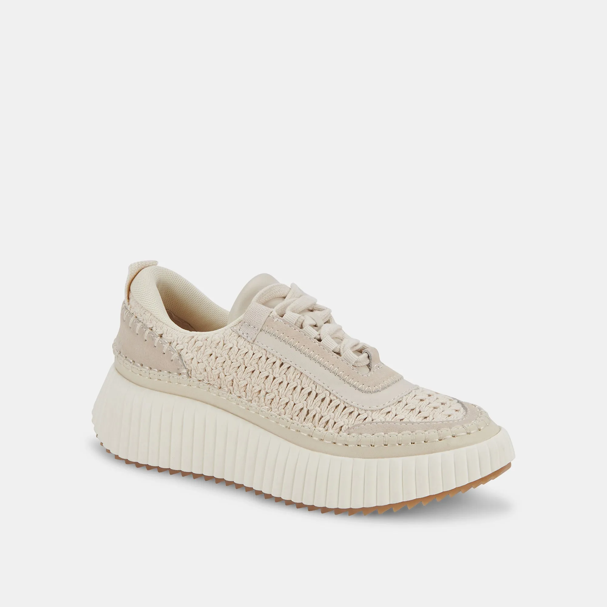 DOLEN SNEAKERS SANDSTONE KNIT - re:vita