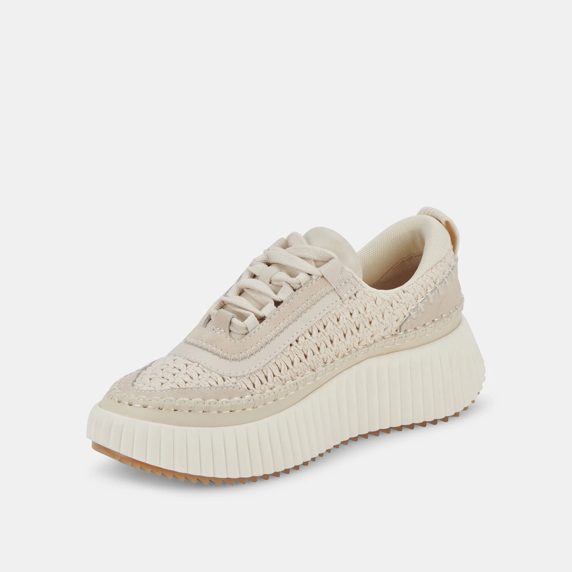 DOLEN SNEAKERS SANDSTONE KNIT - re:vita