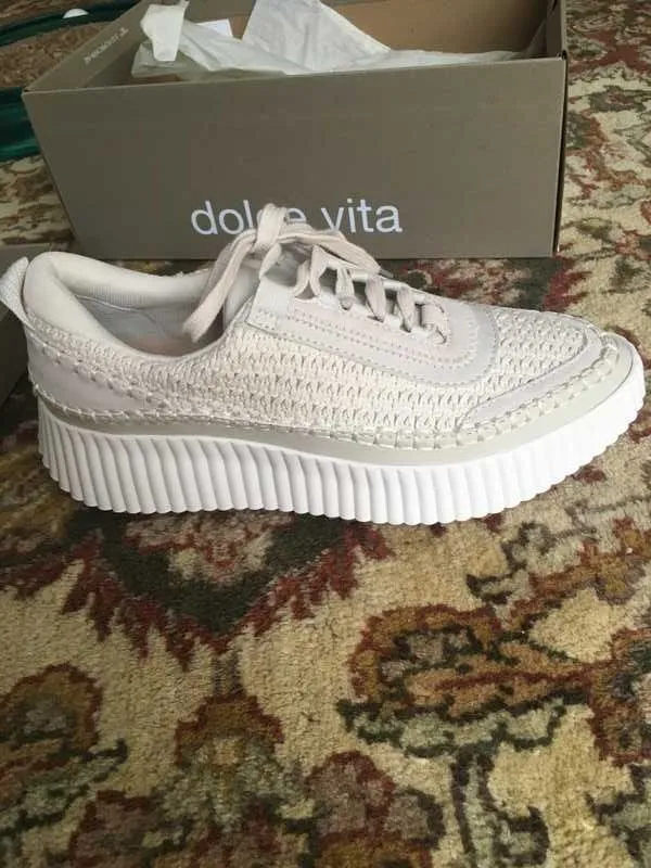 DOLEN SNEAKERS SANDSTONE KNIT - re:vita