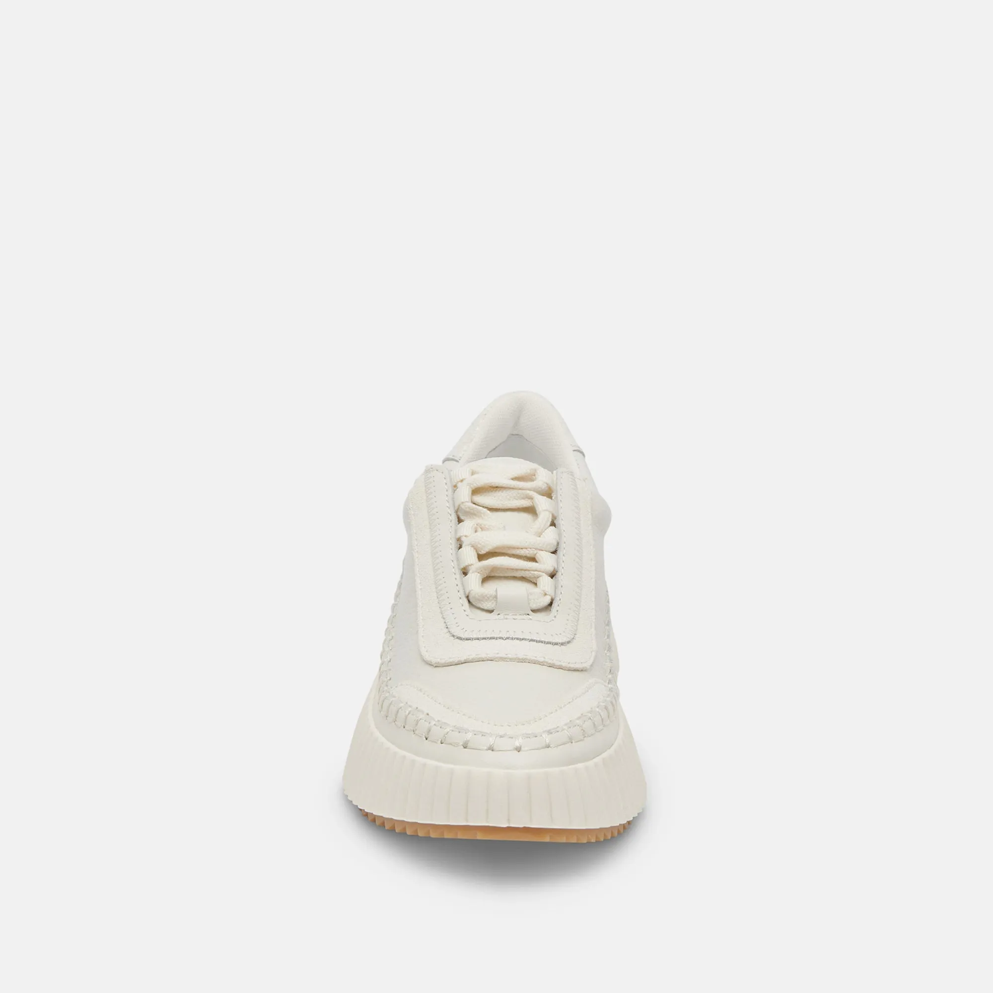 DOLEN SNEAKERS WHITE LEATHER - re:vita