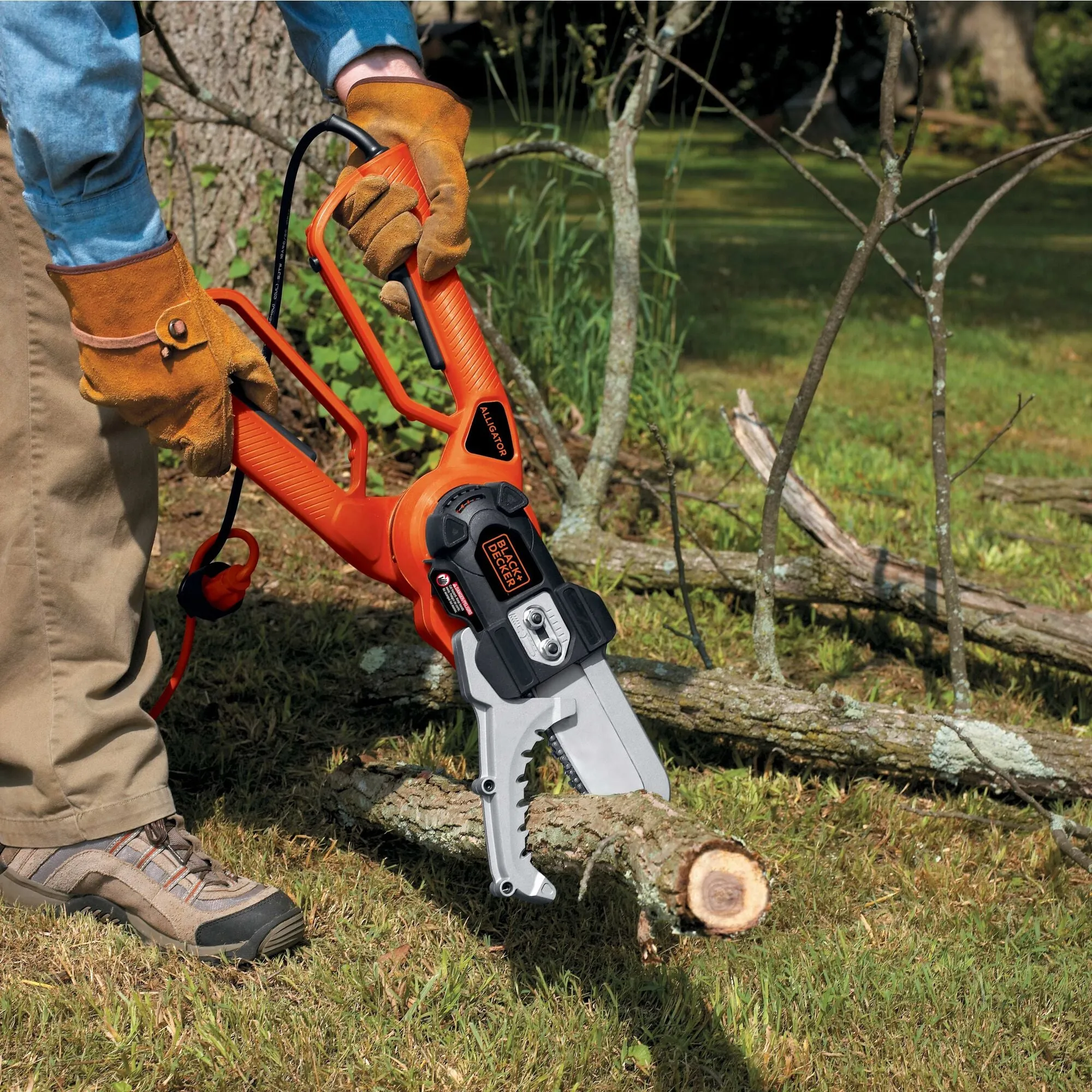 Elecric Lopper Chain Saw, 4.5-Amp