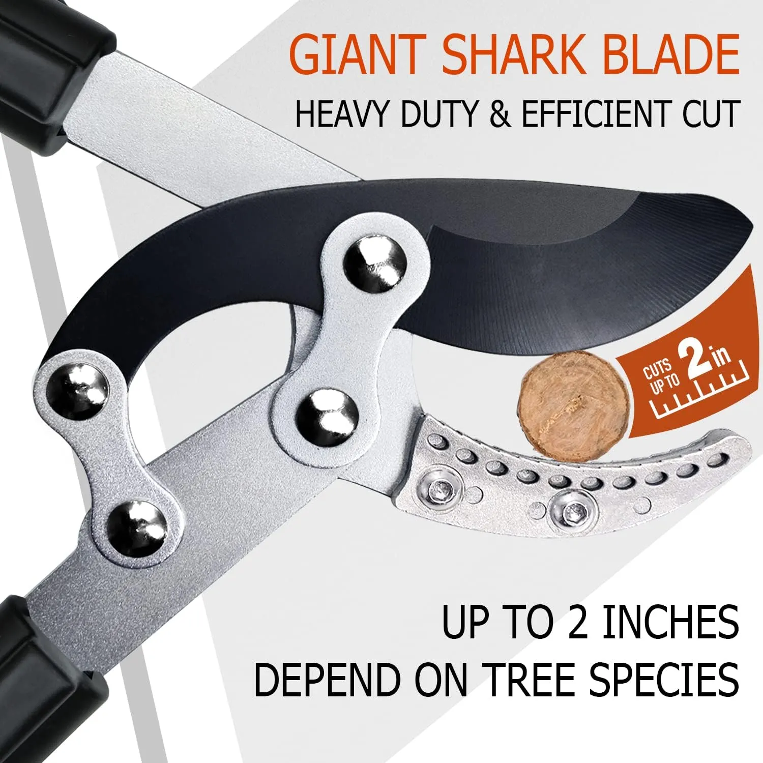 Extendable Anvil Loppers Shears, Tree Loppers Heavy Duty Branch Cutter