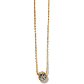 Ferrara Two-Tone Luce Mini Pendant Necklace