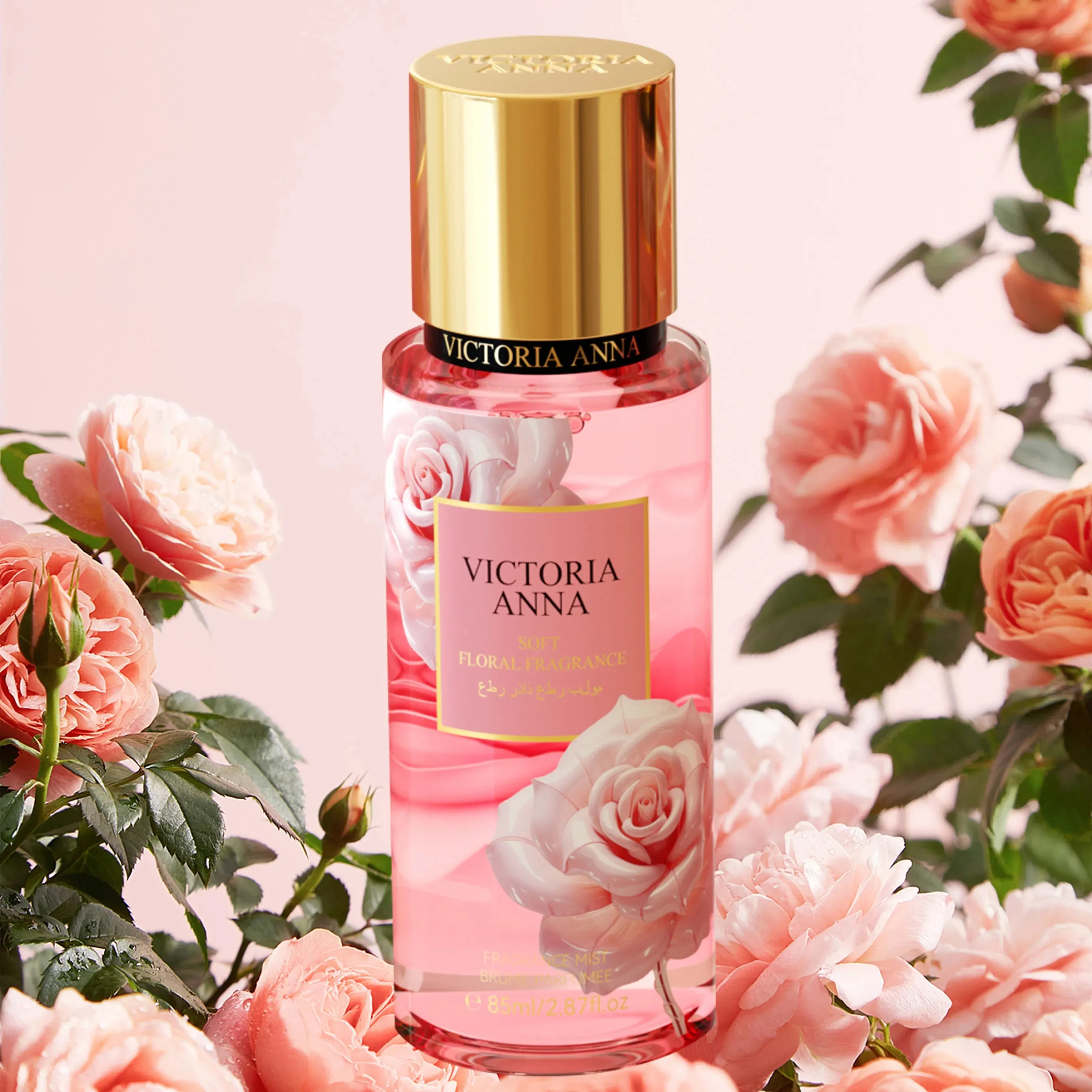 Floral Body Milk Deodorant Combination Set Lasting Rose Flavor Sexy Charming Spray Mysterious Atmosphere Dating Men Women