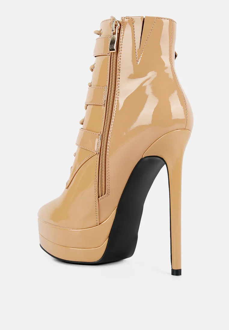 Gangup High Heeled Stiletto Boots