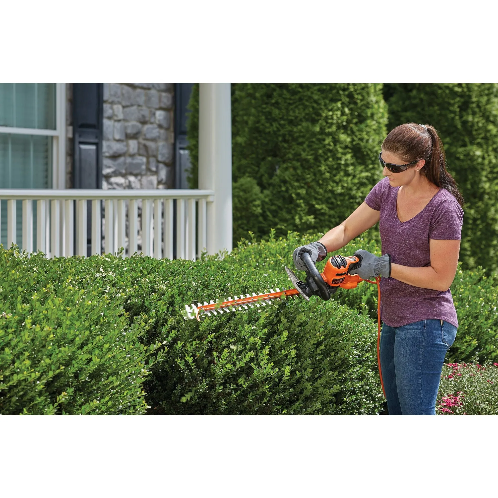 Hedge Trimmer With Sawblade, Electric, 22-Inch