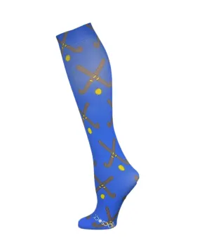 Hocsocx Blue Hockey Sticks Inner Socks