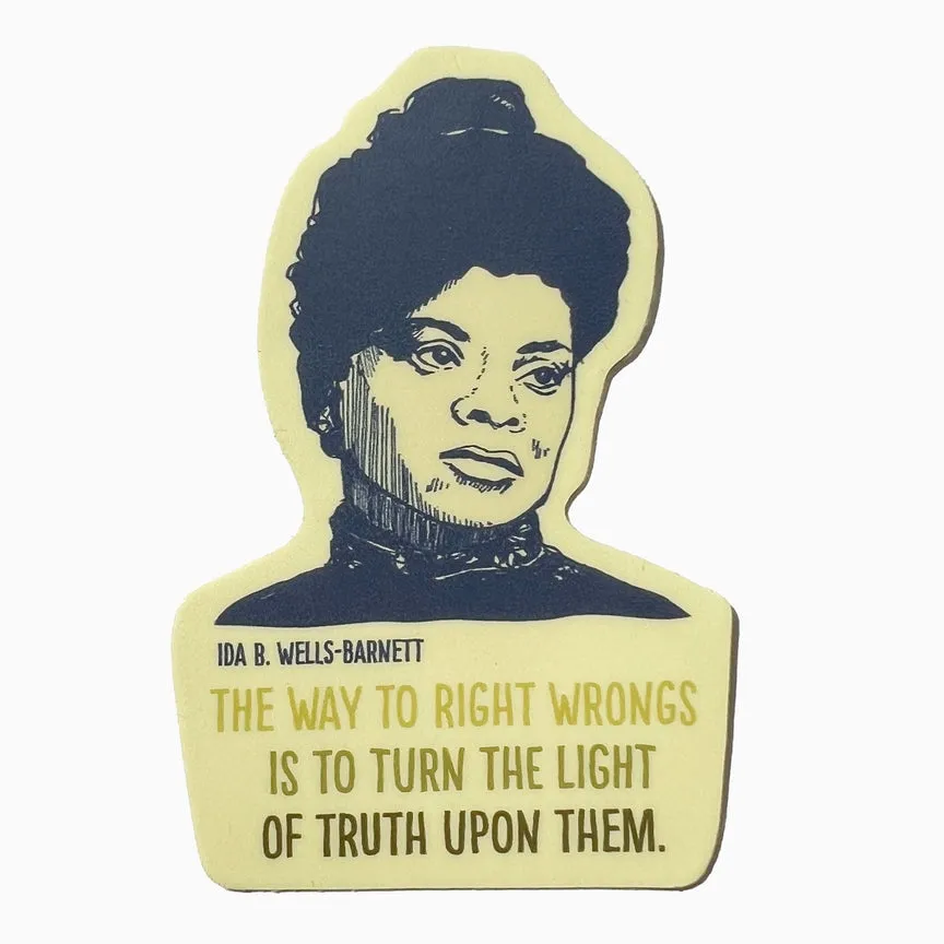 Ida B. Wells Sticker