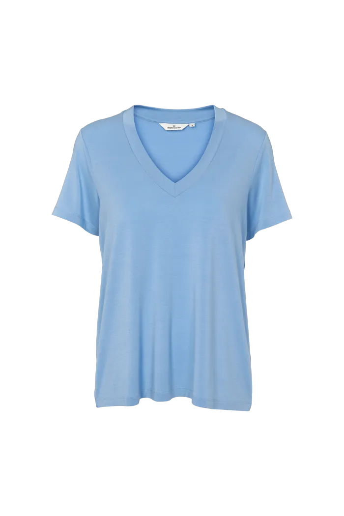 Joline V-neck - Blissful Blue