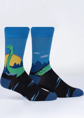 Loch Ness Monster Men's Socks