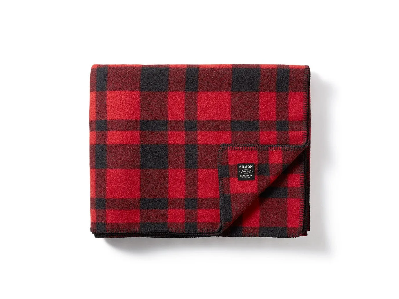 Mackinaw Blanket Red Black