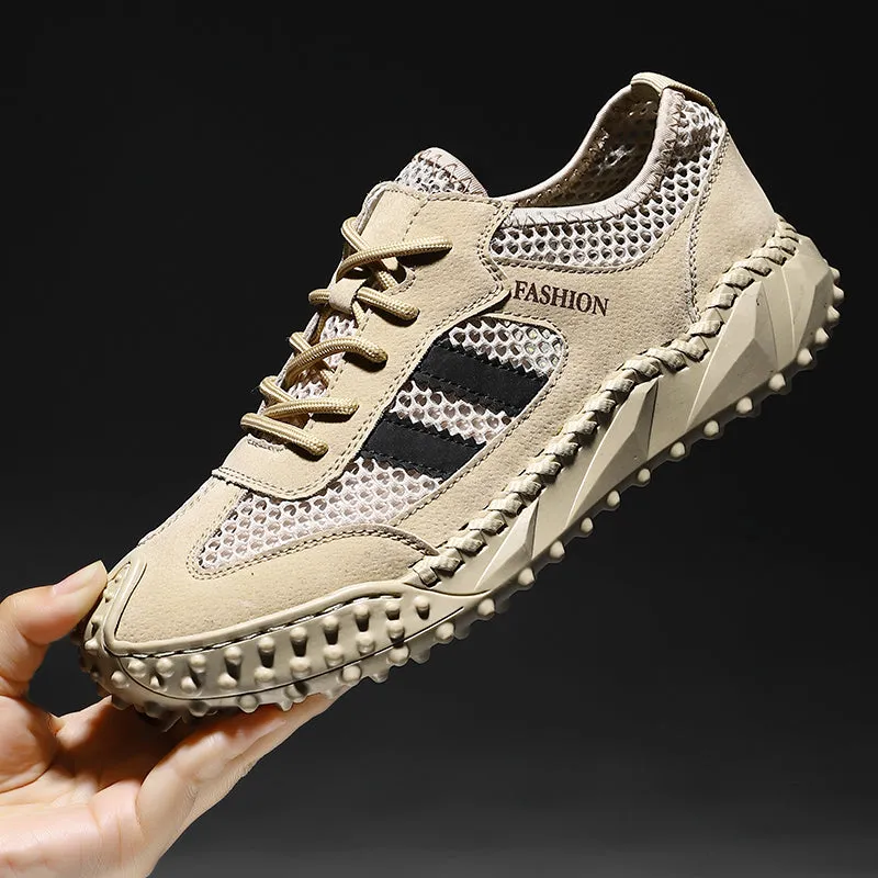 Men's Fashion Stitching Non-slip Outdoor Lightweight Shoes | 22022