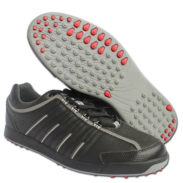 Mens Golf Shoes Light & Breathable waterproof non-spikes