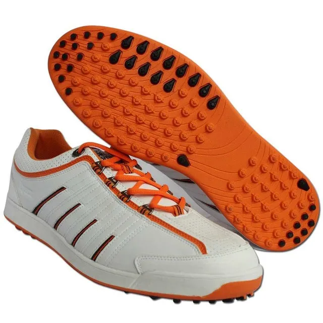 Mens Golf Shoes Light & Breathable waterproof non-spikes