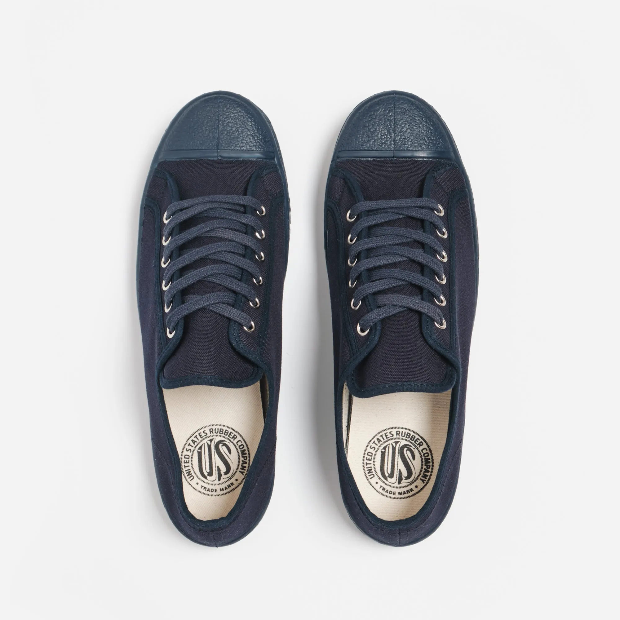 MILITARY LOW TOP - NAVY/NAVY