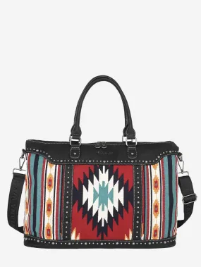 Montana West Aztec Tapestry Collection Weekender Bag