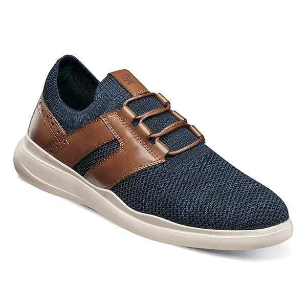 MOXLEY  Knit Plain Toe Lace Up/25435